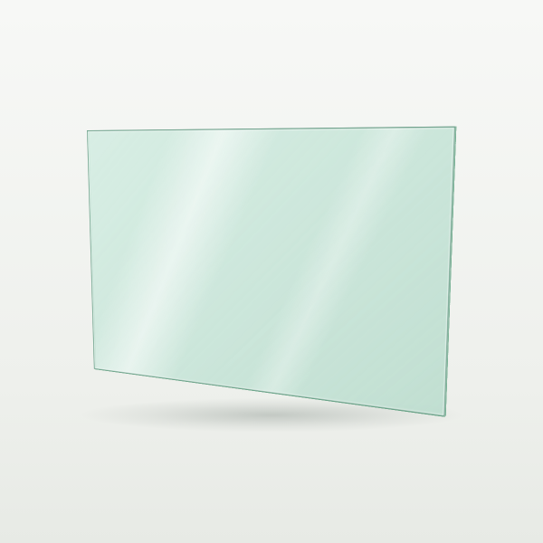 Floatglas – måttanpassat, 3D-vy