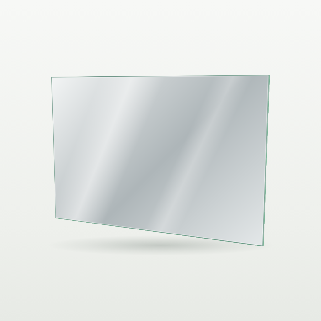 Spegelglas – måttanpassat, 3D-vy